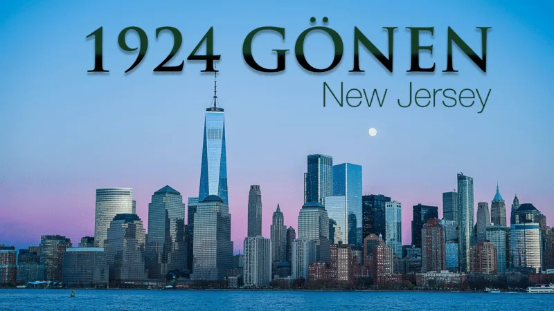 1924 GÖNEN New Jersey